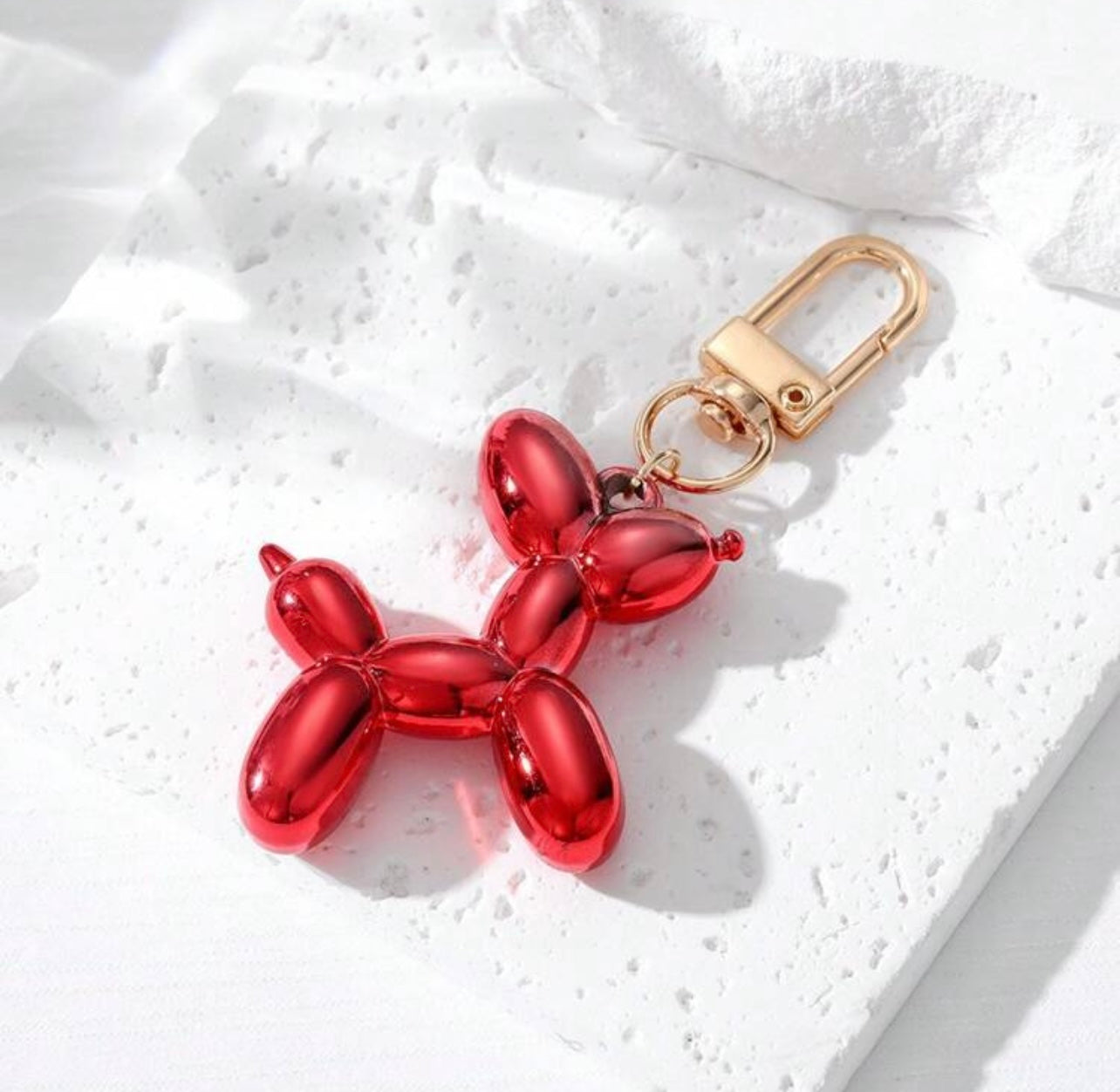 Balloon Dog Keychain