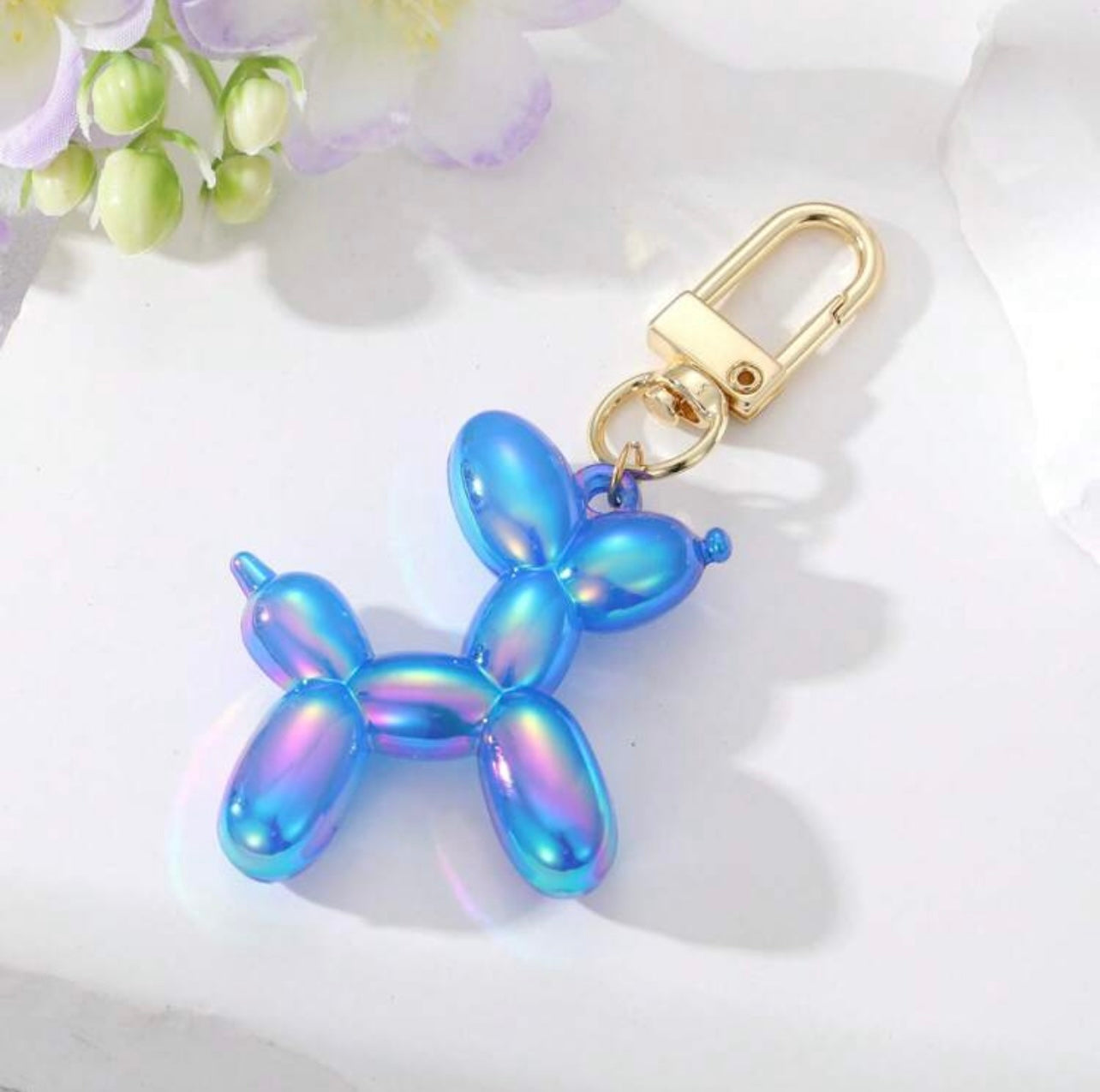 Balloon Dog Keychain